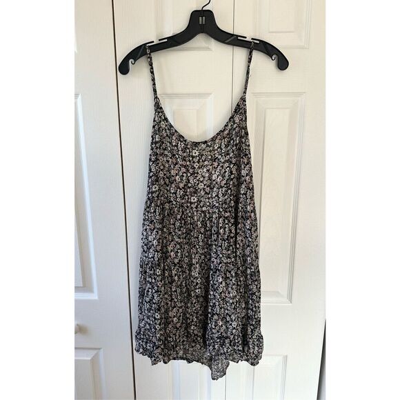 American Eagle Floral Trapeze Swing Mini Dress - Picture 1 of 5
